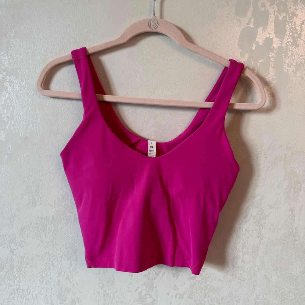 BRAND NEW NEVER WORN Lululemon Align Tank Top in Sonic Pink